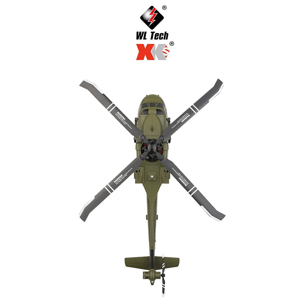 WLtoys K170 UH-60L Black Hawk 4CH Brushless RC Helicopter