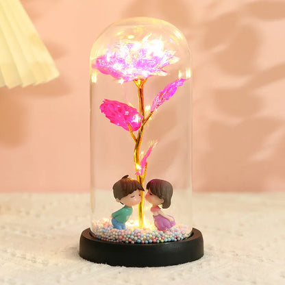 Valentines Day Eternal Rose LED Light