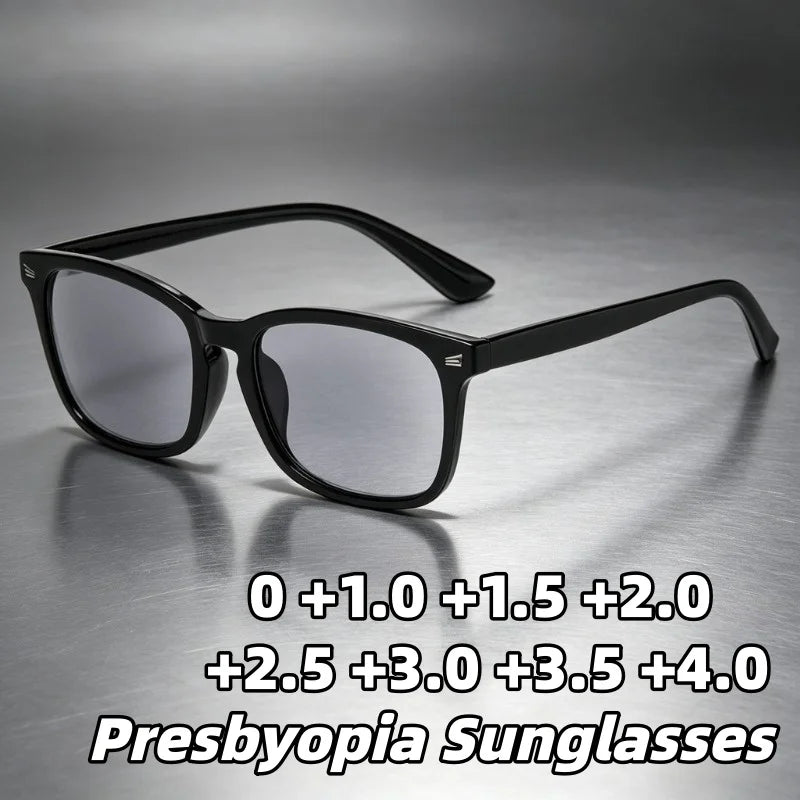 Large-Frame Unisex Reading Sunglasses