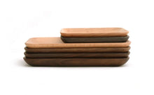 HeMu Walnut Beech Whole Wooden Japanese Dining Tray