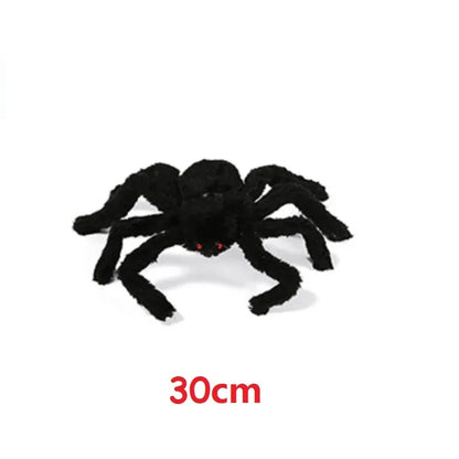 Giant Halloween Spider & Web Outdoor Decoration Set