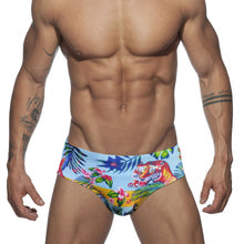Colored Hearts Slim Fit Swimming Briefs