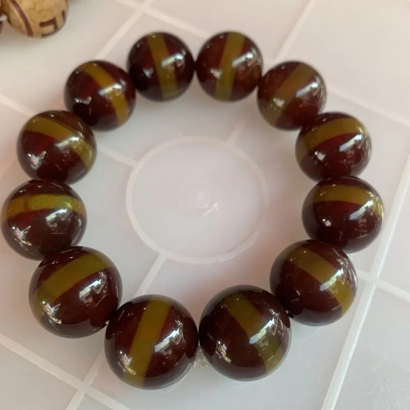 Natural Agate Cat Eye Bracelet