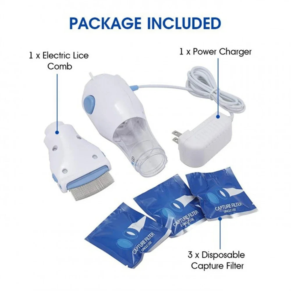 Electric Pet Lice Grabber Comb