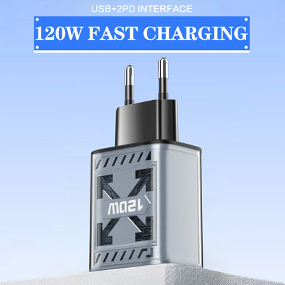120W USB-C PD Fast Charge Adapter