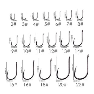 40-100pcs Fishing Hook
