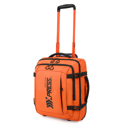 17" Carry On Lightweight Resistant Suitcase with Wheels