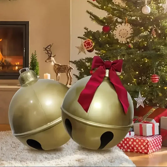 Giant Inflatable Christmas Ball – Outdoor Holiday Courtyard Decoration