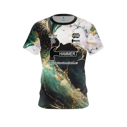 Hammer Ice Cream Waffle Cone Performance Bowling Jersey