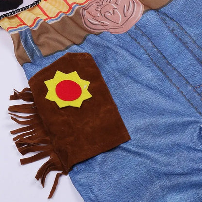 Children's Toy Story Woody Cosplay Costume - Boys & Girls Cowboy Outfit Set