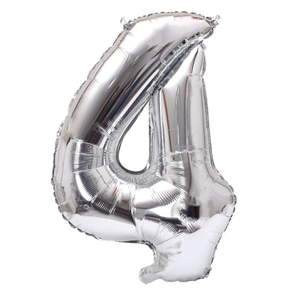 32inch Rainbow Gradient Number Foil Balloons