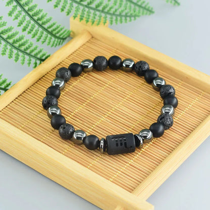 12 Zodiac Sign Constellation Beaded Charm Bracelet