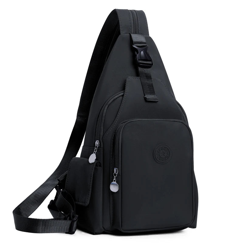 Large Capacity Nylon Crossbody Bag