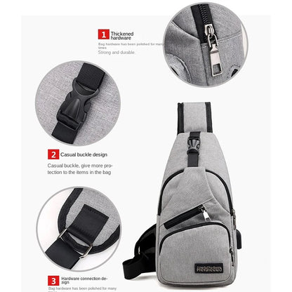 Casual Crossbody Small Backpack