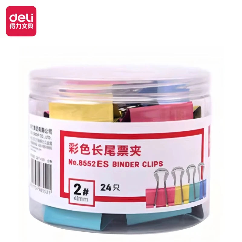 Deli Color Long Tail Paperclips