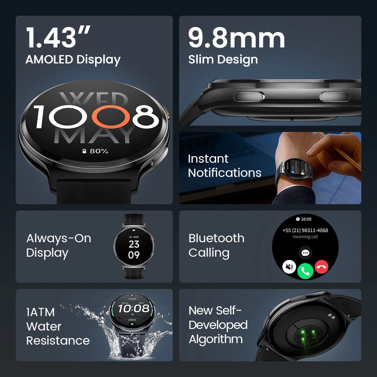 HAYLOU Solar Lite 2 AMOLED Smartwatch