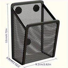 Magnetic Mesh Stainless Steel Pen Holder