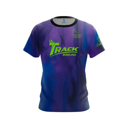 Track Tornado Lightning Storm Performance Bowling Jersey