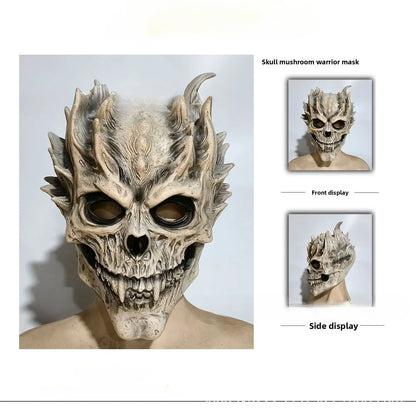 Horror Demon Skull Full-Head Latex Halloween Mask