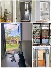 U-shaped Zippered Door Screen