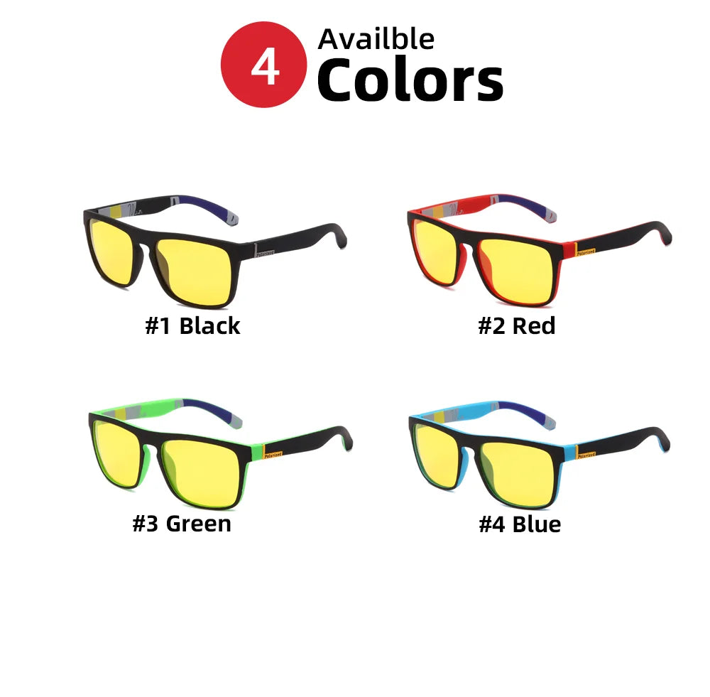 VIVIBEE Night Vision Yellow Polarized UV400 Anti Glare Eyepieces
