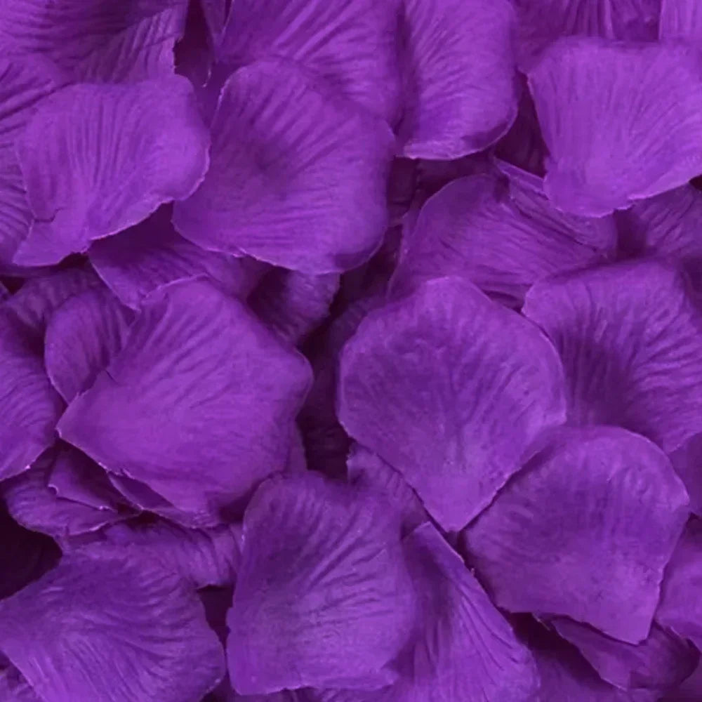 100-10000Pcs Colorful Artificial Rose Petals