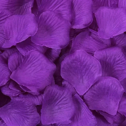 100-10000Pcs Colorful Artificial Rose Petals