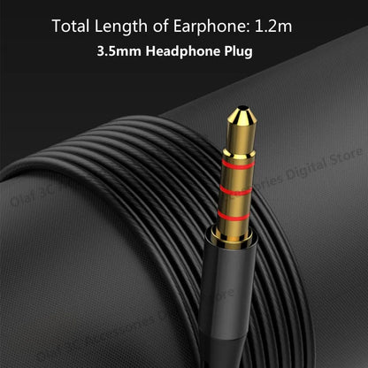 OLAF 3.5mm Wired In Ear Earbuds with Microphone