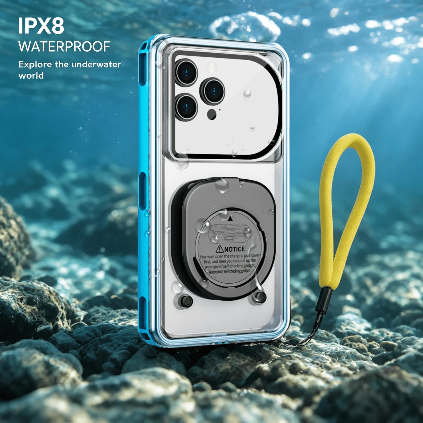 IP68 Heavy-Duty Waterproof Phone Case for Samsung Galaxy S-Series