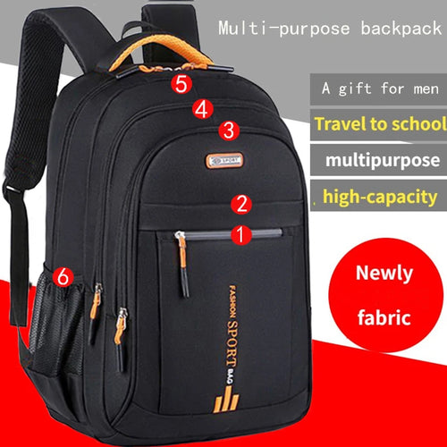 Trendy Large Capacity Backpack