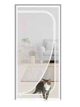 U-shaped Zippered Door Screen