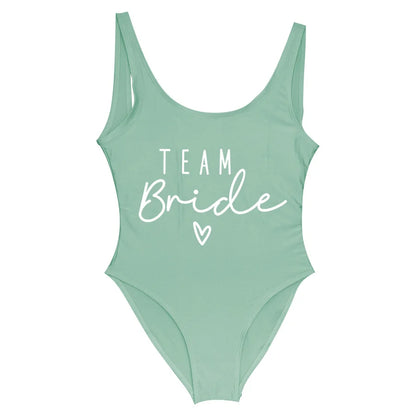 Team Bride One-Piece Swimsuit