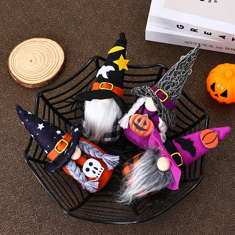 Faceless Gnome Luminous Halloween Plush Doll