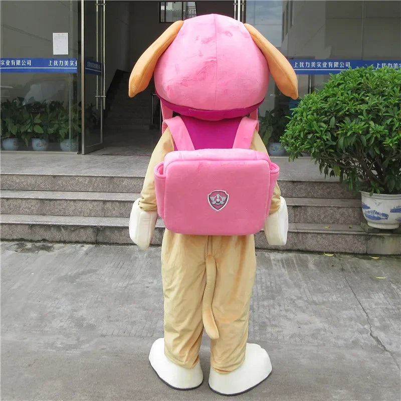 Adult Blue Dog Cartoon Mascot Costume – Full Body Party Outfit