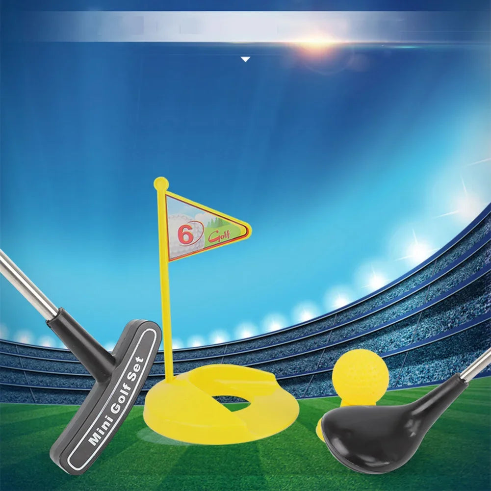 Toddler Plastic Golf Clubs Set