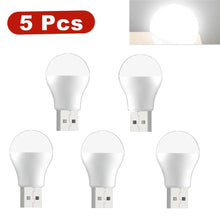 5pcs USB LED Mini Book Light