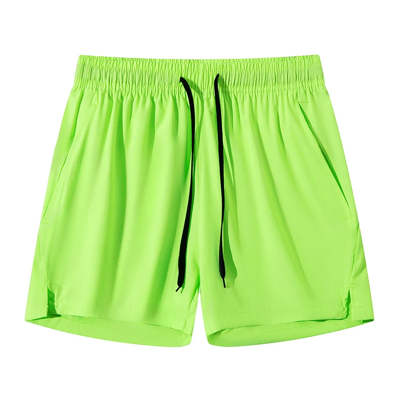 Solid Loose Fit Training Shorts