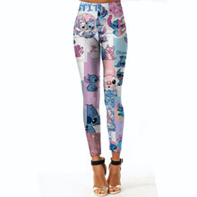 Colorful Print Ankle High Leggings
