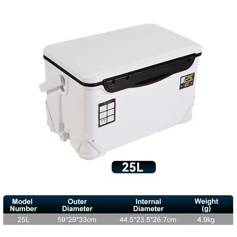 Portable Insulated Fishing Cooler & Tackle Box