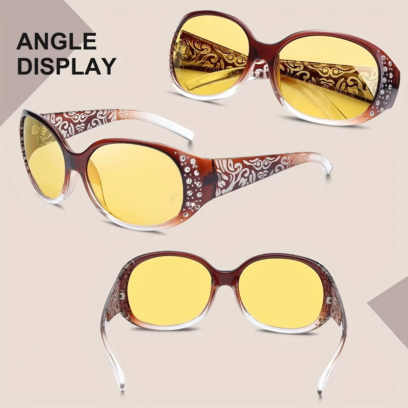 Night Vision Anti Glare Driving Glasses