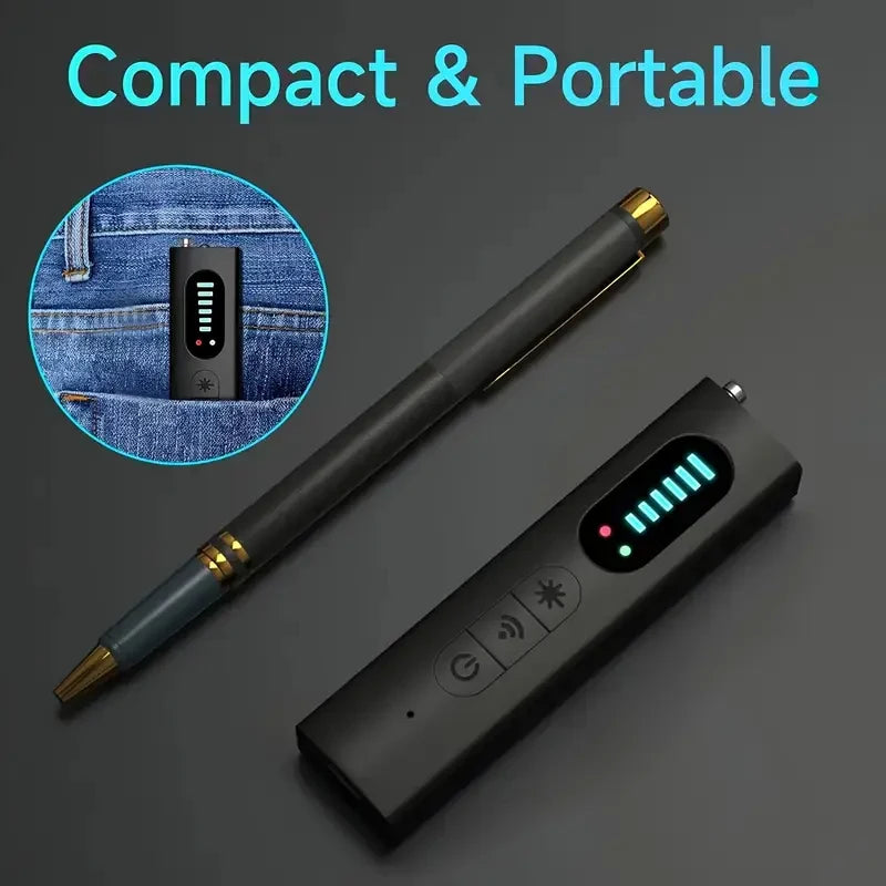 Anti-Spy Bug Detector & RF Signal Scanner
