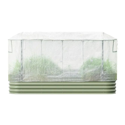 All-Weather Garden Frost Cover System (2-Pack) – Raised Bed Greenhouse Cover