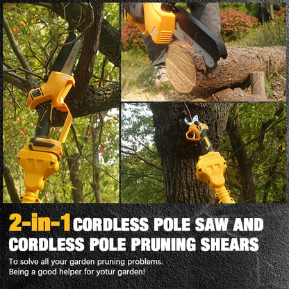 Brushless Electric Telescoping Pole High Branch Chainsaw