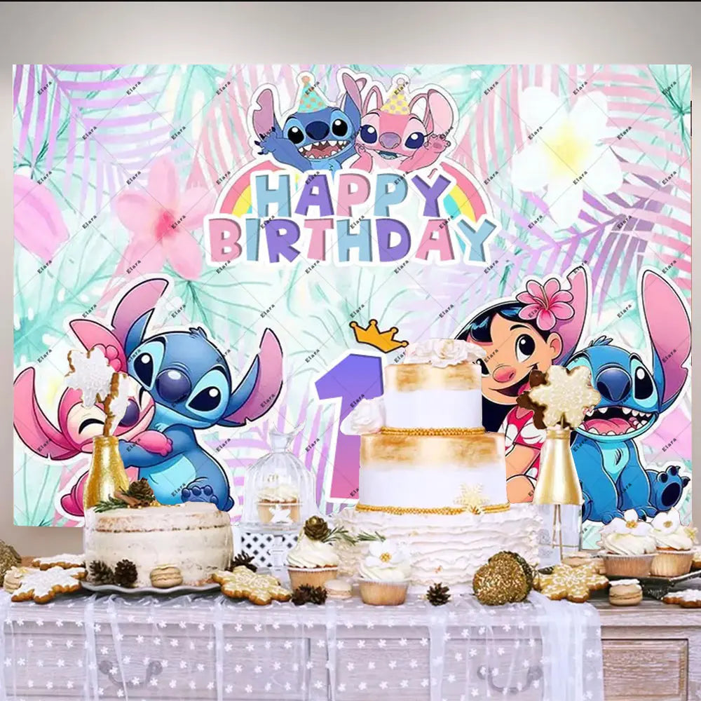 Cartoon Children's Happy Birthday Party Decor