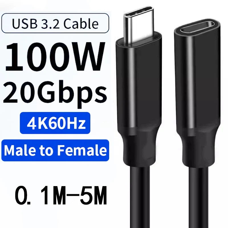240W USB 3.1 Type-C Fast Charging & Data Transfer Cable