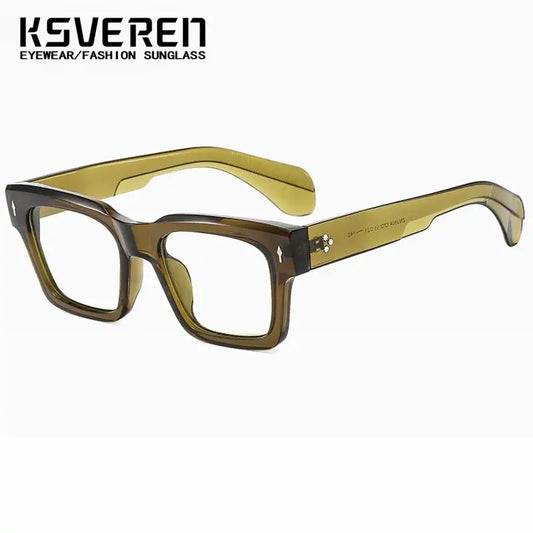 KSVEREN Square Thick Frame Reading Glasses