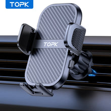 TOPK Car Phone Holder Upgraded Metal Hook