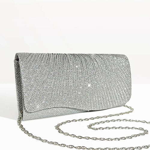 Fold Glitter Ladies Clutch