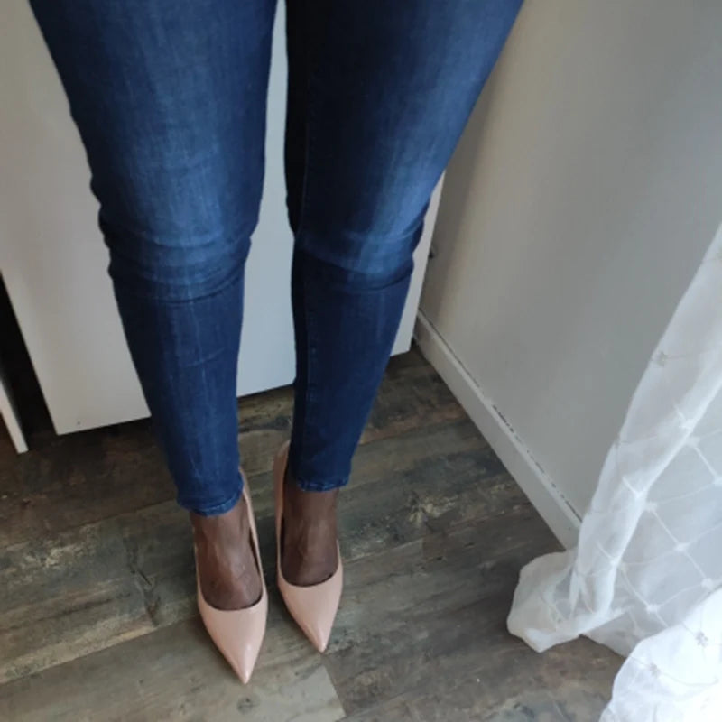 Women's Pointed Toe Super High Heel Stiletto Pumps