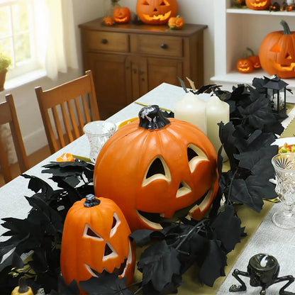 6.5ft Artificial Black Maple Leaf Vine Garland